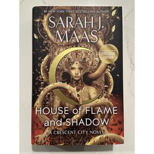 House of Flame and Shadow By Sarah J Maas Digitally Signed Exclusive #1